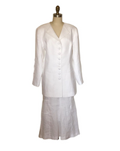 Classic Linen Jacket - Style #1901K (White)