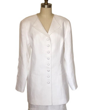 Classic Linen Jacket - Style #1901K (White)