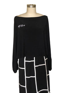 Fiire Off the Shoulder Cape With Custom Logo (Black) - Style # 2419L