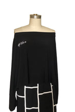 Fiire Off the Shoulder Cape With Custom Logo (Black) - Style # 2419L